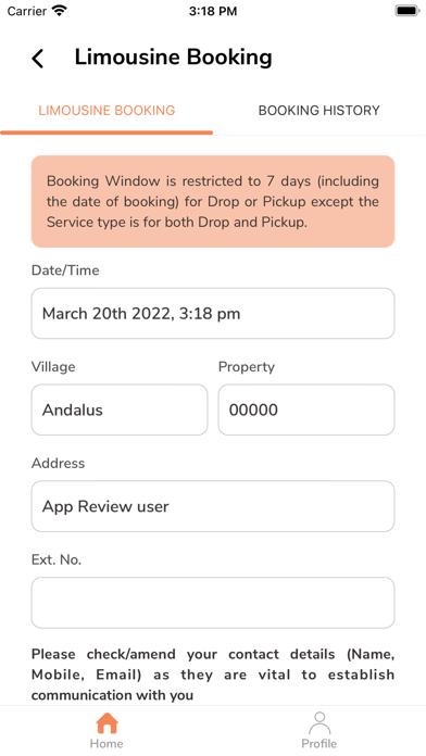 Arabian Homes Services Screenshot