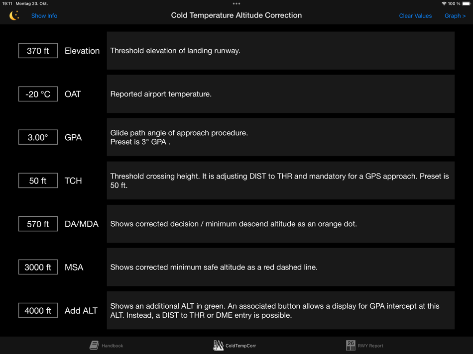 #6. Cold WXR Altitude Correction (iOS) 由: Ralf Keber