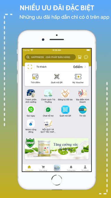 HAPPINESS - Giải Pháp Bán Hàng Screenshot
