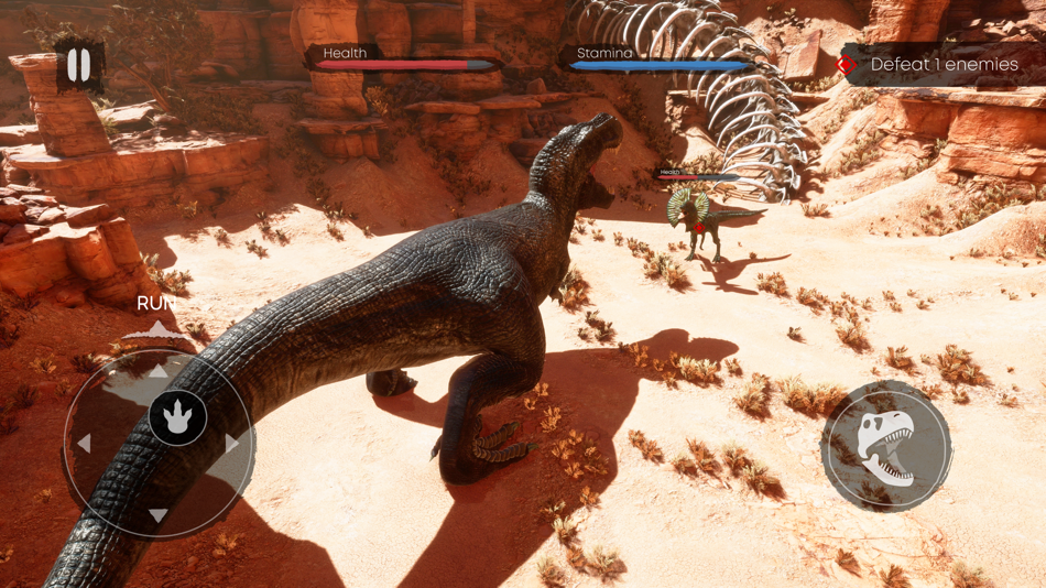 #3. Dino Survival Simulator (iOS) 由: MIDNIGHT GAMES S.R.L.