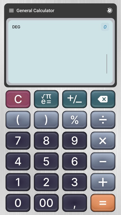 Scientific Calculator * Screenshot