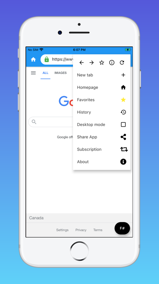 #3. FKey Browser (iOS) By: Micah Wallace