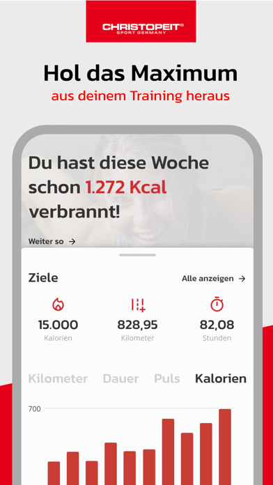 Christopeit-Sport Connect Screenshot