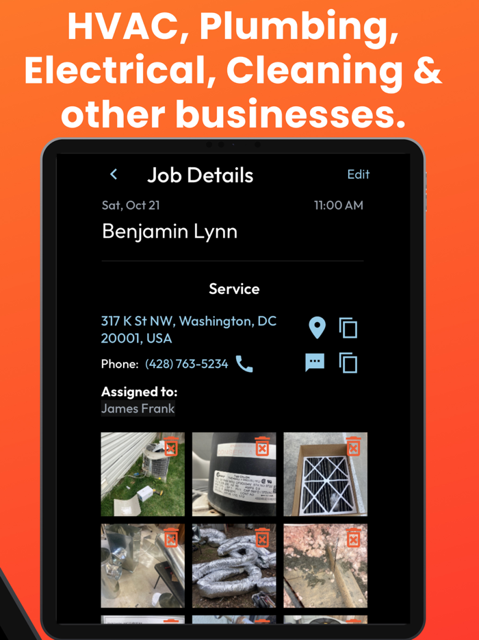 Employee Scheduling CRM Mobile