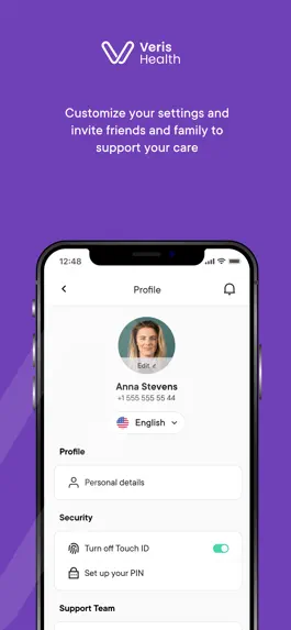 Game screenshot Veris Health - Patient apk
