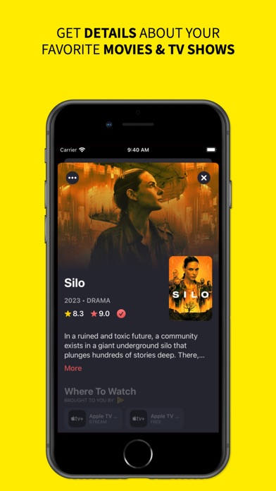 Watchlist: Movie & TV Shows Screenshot