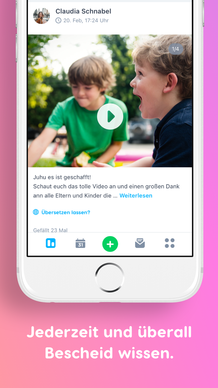 Kindy - Die Kita-App