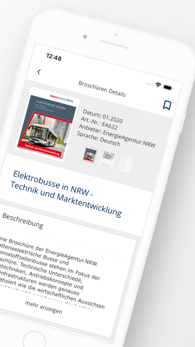 Broschürenservice NRW Screenshot