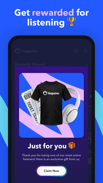 Napster - Top Music & Radio Screenshot