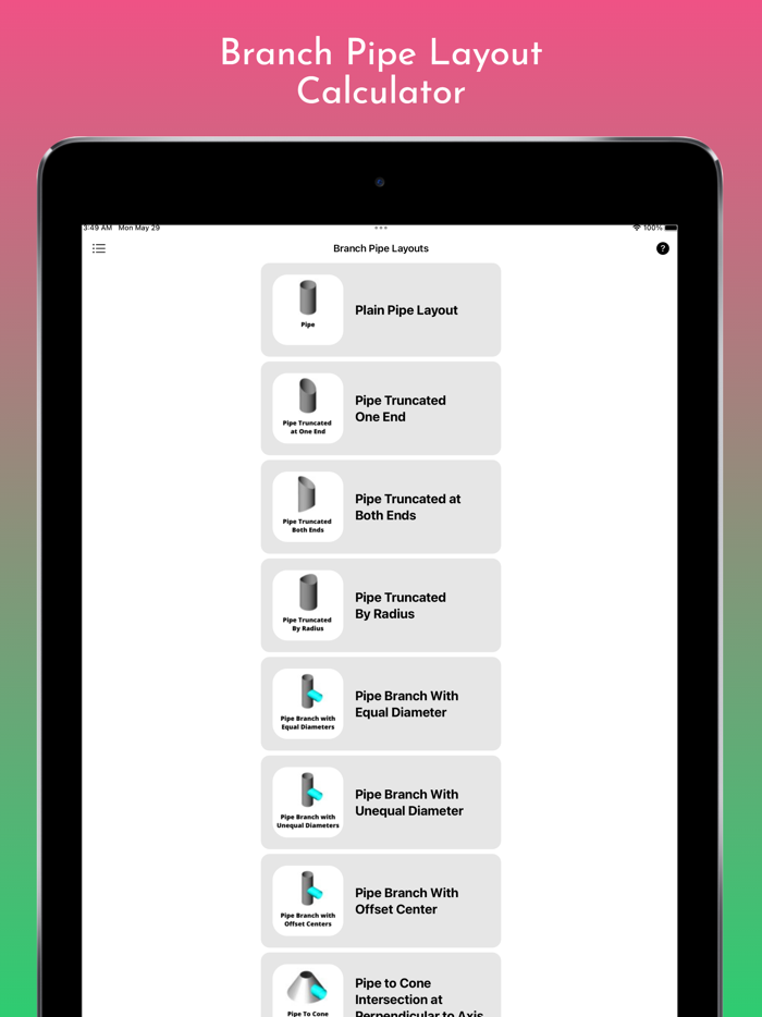 Branch Pipe Layouts Pro