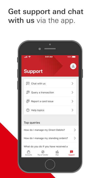 HSBC UK Mobile Banking Screenshot