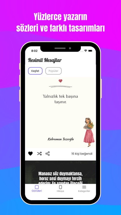 Resimli Mesaj Durum Sözleri screenshot-6