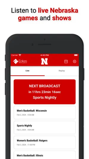 Official Nebraska Huskers screenshot 4