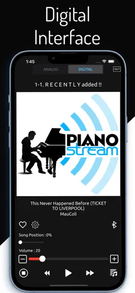Game screenshot PianoStream Piano Midi Player apk