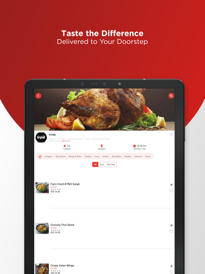 RideApp  Food and Groceries