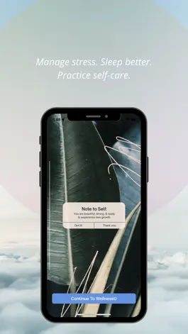 Game screenshot WellnessU - Mental Wellness apk