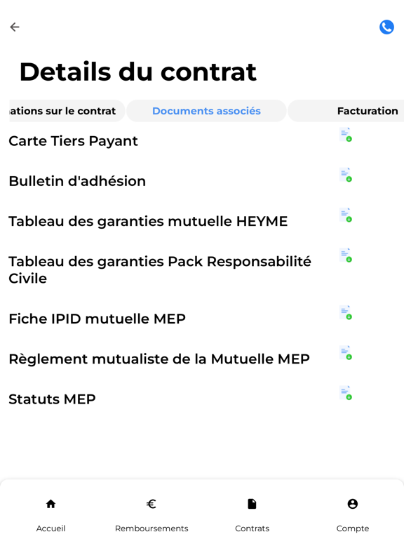 Screenshot #6 pour Mutuelle HEYME