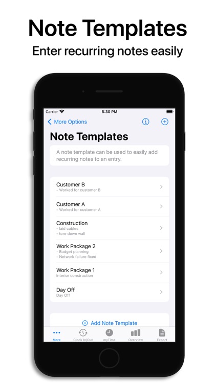 Hours Tracker & Time: myTime screenshot-5