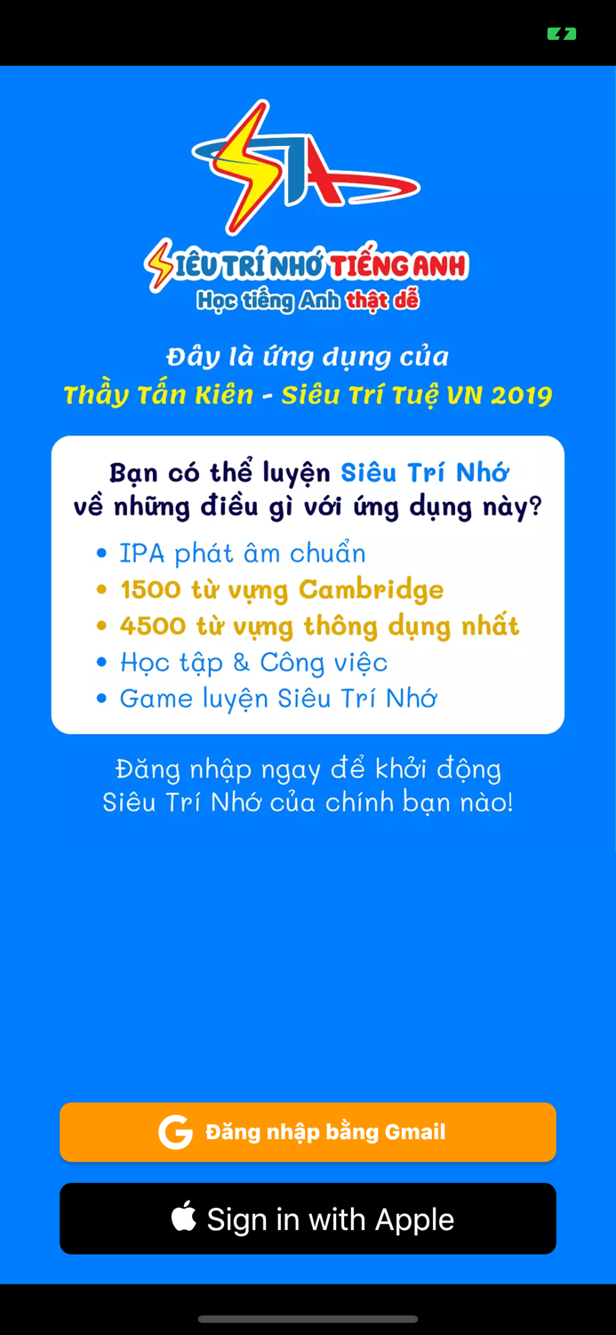 Siêu Trí Nhớ Tiếng Anh