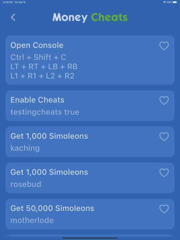 All Cheats for Sims 4のおすすめ画像2