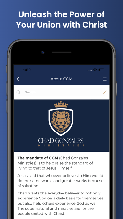 Chad Gonzales Ministries Screenshot