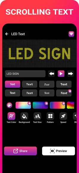Game screenshot LED Scroller : LED Banner hack