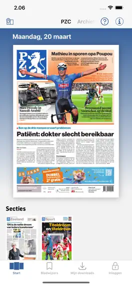 Game screenshot PZC - Digitale krant mod apk