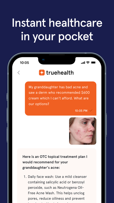 TrueHealth - Healthcare AI Screenshot