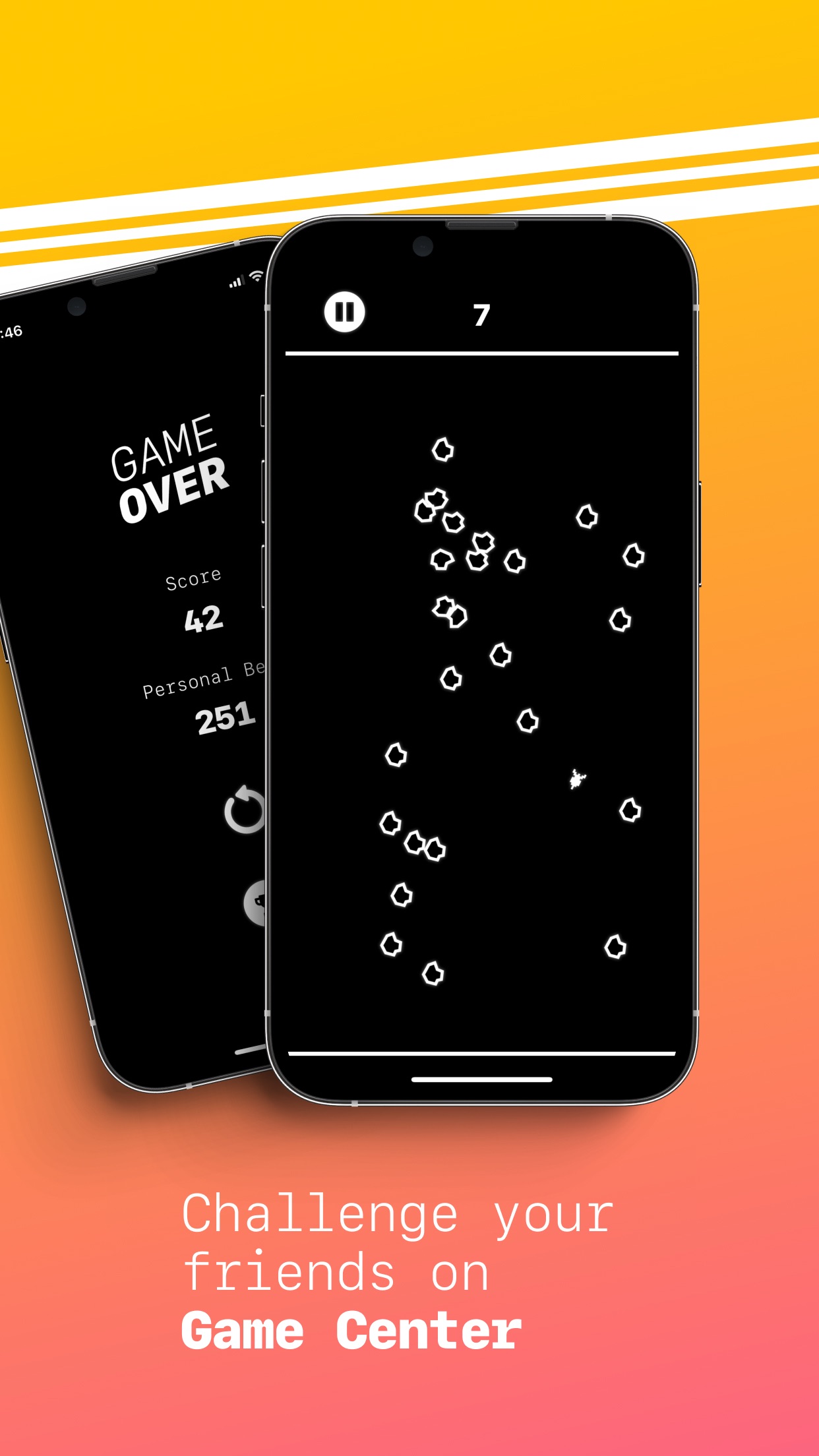 Screenshot do app Another Asteroid Game