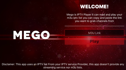 MEGO Player Screenshot