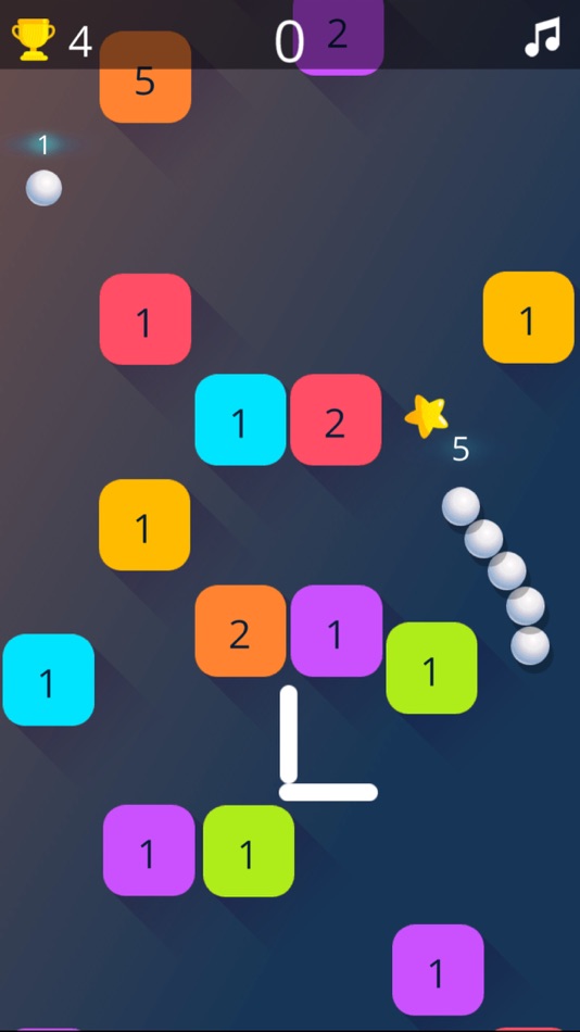 #5. Hyper Snake Balls (iOS) 来自: Kenen Gonen