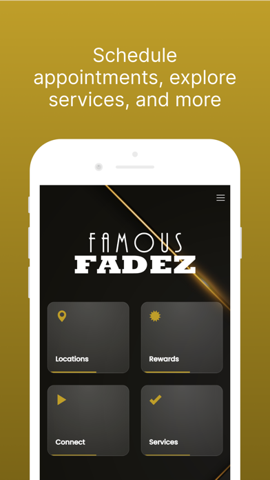 Famous Fadez Barbershop Screenshot