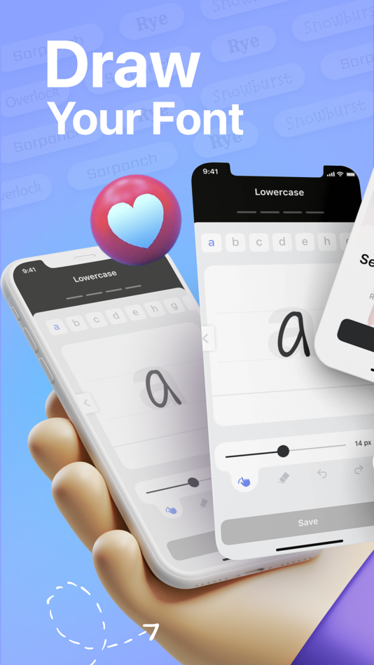 #1. FontMaker - Handwriting Art (iOS) 由: 5SKay Software