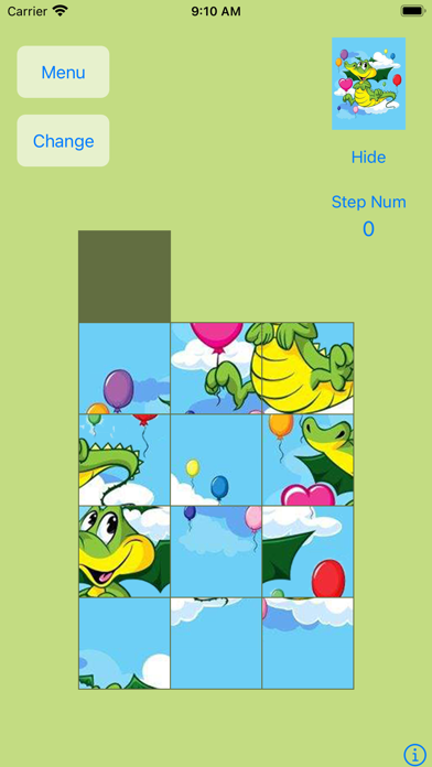 Slide Jigsaw, puzzle game Screenshot