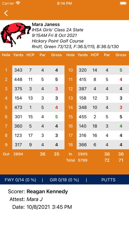 IHSA Golf screenshot-5