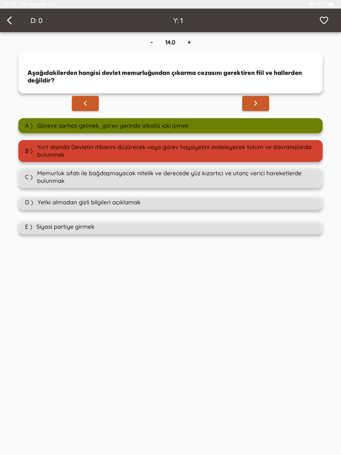 Görevde Yükselme 2023 Adalet