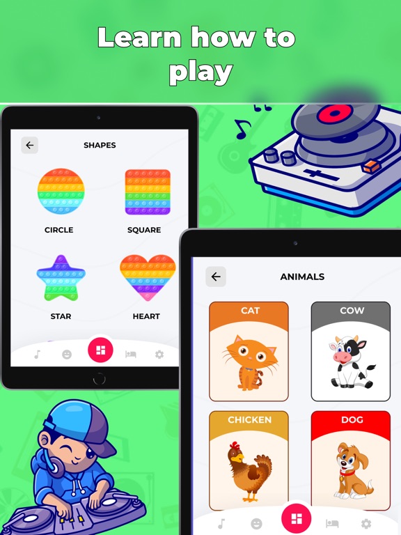 Nursery Rhymes & Lullabies iPad screenshot