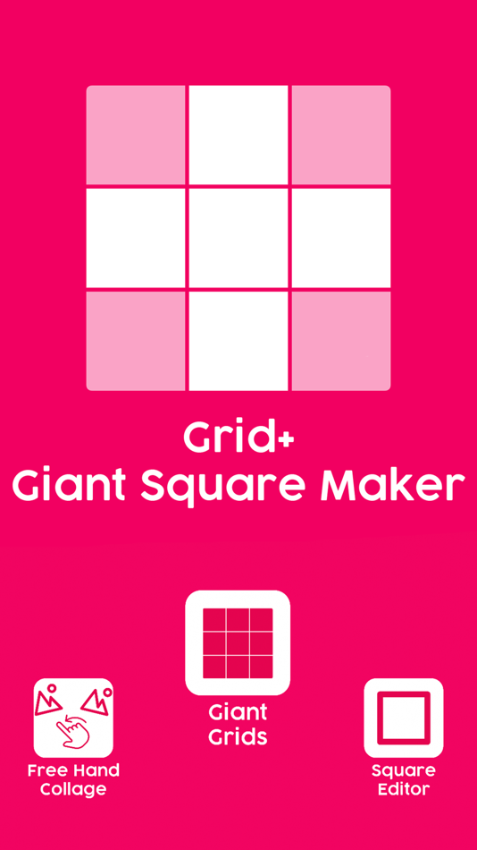 #1. Grid+ Giant Square Maker (iOS) Podle: Sumit .