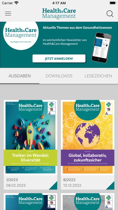 Health&Care Management Screenshot