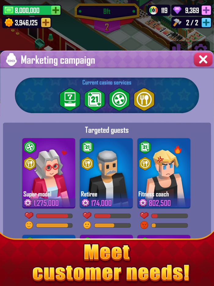 Idle Vegas Resort - Tycoon