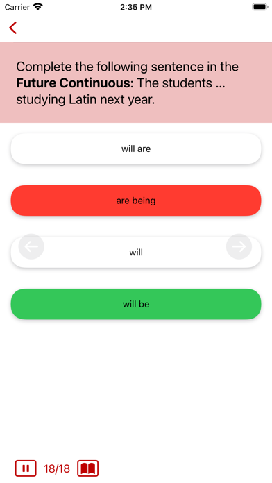 Grammar Express: Tenses Screenshot