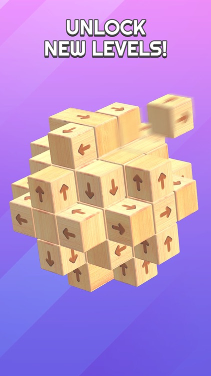 Tap 3D Wood Block Away screenshot-3