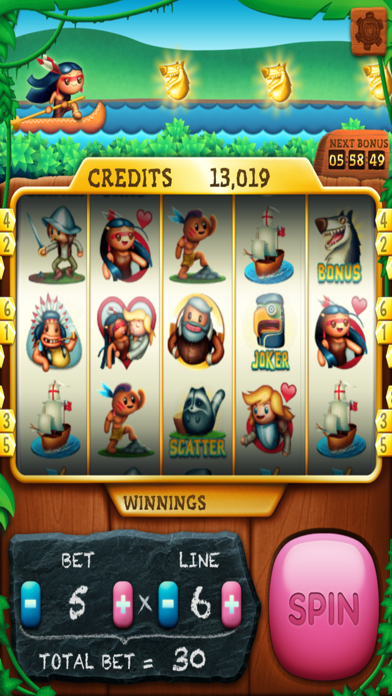Slot Machine Pocahontas Screenshot