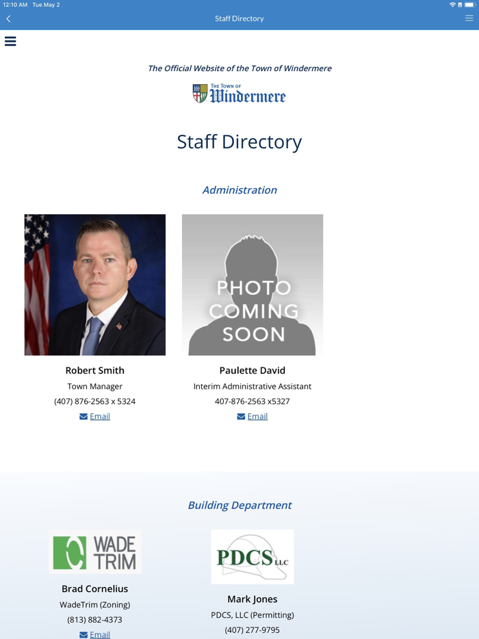 The Town of Windermere