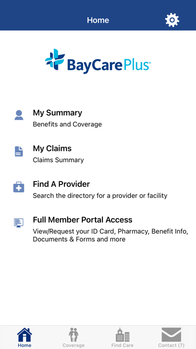 BayCarePlus Medicare Advantage Screenshot