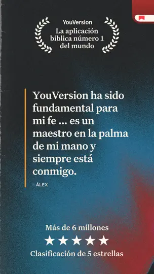 Captura de pantalla de Santa Biblia en iPhone 6