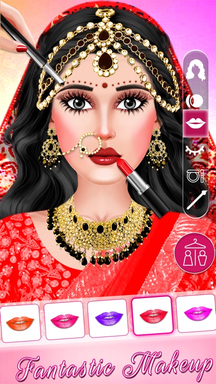 Indian Wedding Makeup Game - Indian Bridal Makeover - Bridal Competition -  New Wedding Game.