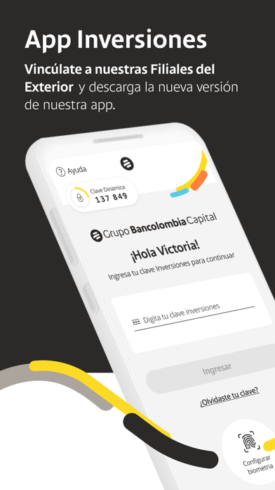 Inversiones Grupo Bancolombia Screenshot