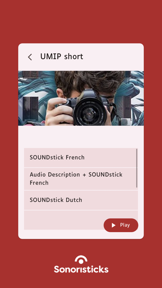 #2. Sonoristicks (iOS) 由: Nathan Verstraelen