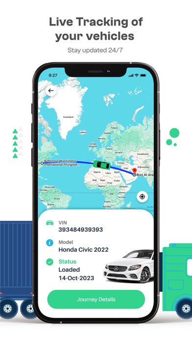 Galaxy Worldwide Shipping Screenshot